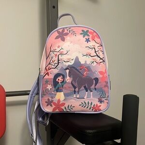 Loungefly Disney Mulan Matchmaker Floral Mini Backpack